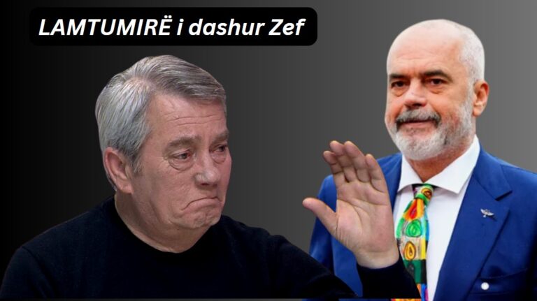 Rama me zemër të thyer: Lamtumirë i dashur Zef!